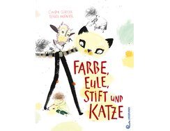 book cover jungbrunnen farbe eule stift katze