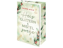 cover herzglitzern und mistelzweig