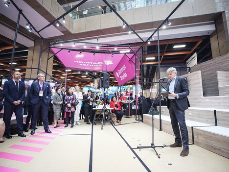 Juergen Boos at the Tibe Opening Ceremony 2019