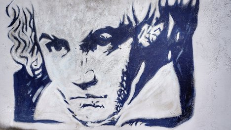 Ludwig Beethoven Graffiti