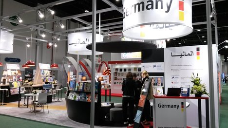 Abu Dhabi Book Fair German Stand