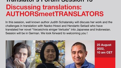 Translator's Forum Session 13