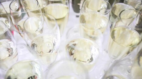 Picture of Glases with Sparkling Wine