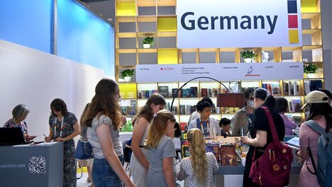 deutscher Gemeinschaftsstand in Peking BMWE 2025