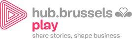 Logo Hub Brussels Play