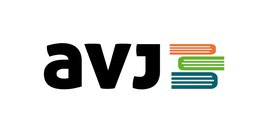 AVJ Logo with three books