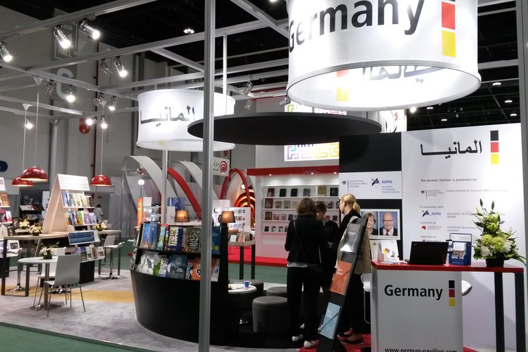 Abu Dhabi Book Fair German Stand